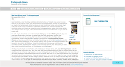 Desktop Screenshot of paedagogik-news.stangl.eu